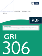 Spanish Gri 306 Effluents and Waste 2016