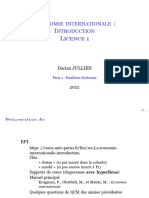 L1 Eco Inter - Diapo 1 - Pour Prise de Notes