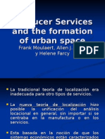 Producer Services and The Formation of Urban Space
