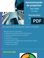 Administracion de Proyectos Clase 3 - 8 Septiembre 2022