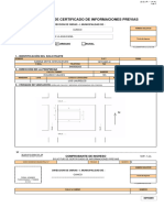 Solicitud de Certificado de Informaciones Previas: Región