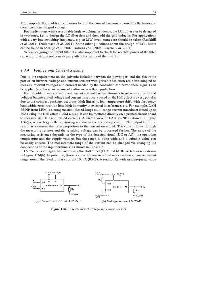 Current Voltage Sensors PDF