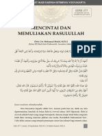 Edisi 377 - 290923 - Muh Mufid - Mencintai Dan Memuliakan Rasulullah