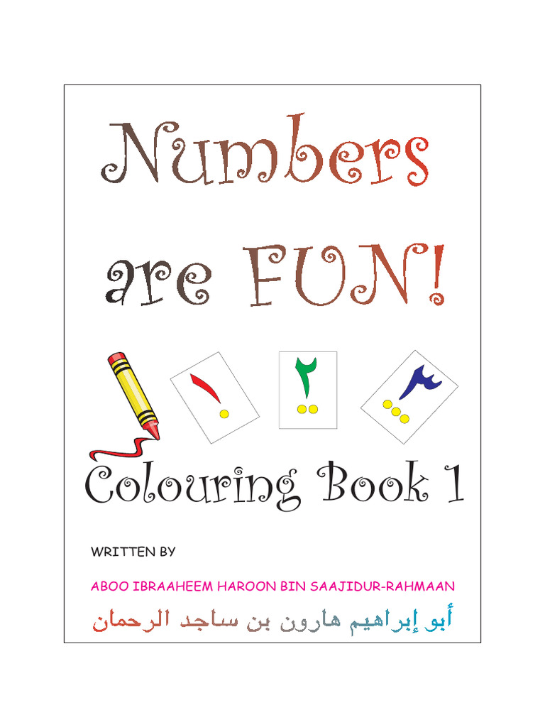 01 Numbers Are Fun Book 1 | PDF