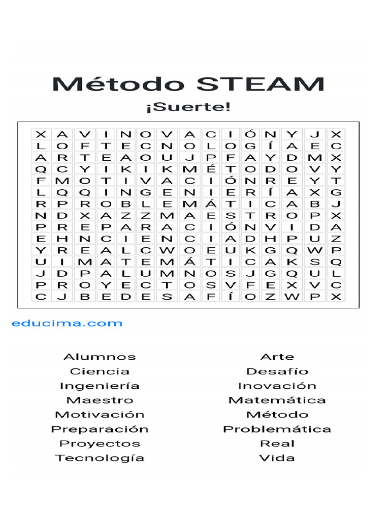 Sopa de Letras Steam | PDF
