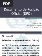 Modelo de Documento de Posição Oficial | PDF