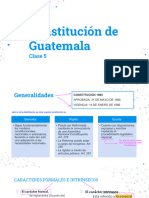 CLASE 5 - Constitución de Guatemala