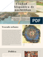 Ciudad Prehispanica de Tenochtitlan: Por: Fatima Andrea Hernandez Vazquez Jimena Abigail Guerero Gamez