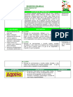 Sesiones Del 07 Al 11 de Agosto