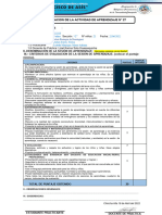 FICHA DE EVALUACION de 22 de Junio