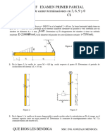 Examen Fis 1102 Primer Parcial Ci 3, 6, 9 y 0