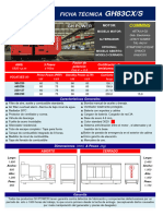 Ficha Técnica GH POWER GH83CSX 60 HZ