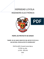 UNIVERSIDAD - LOYOLA - Perfil Mecanica