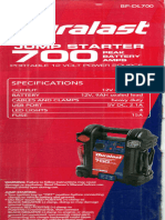 Duralast Jump Starter 700