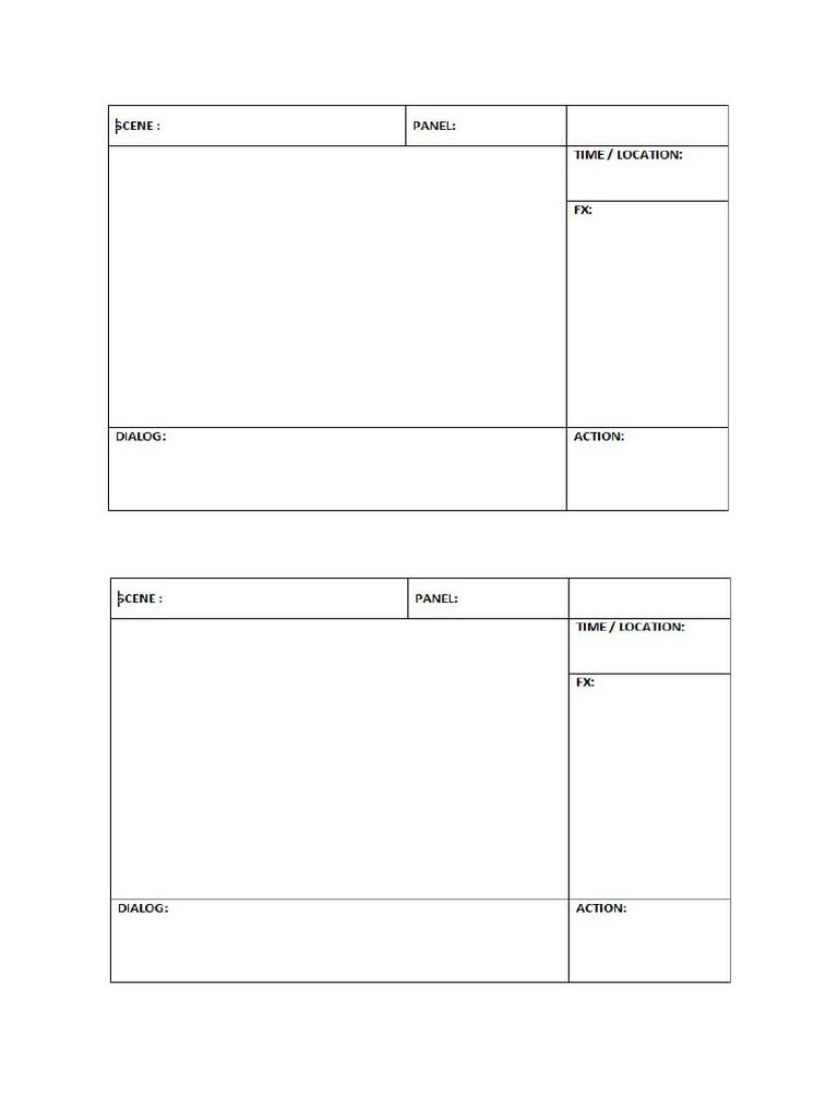 Format Storyboard | PDF