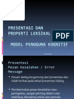 Pertemuan-9-Presentasi&properti Leksikaldanmodelpengguna (Kognitif) - d3 - File - 2013-06-03 - 155044 - Muslih - S.kom