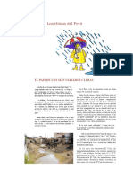 Los Climas Del Perú EL PAIS DE LOS MÁS VARIADOS CLIMAS - PDF