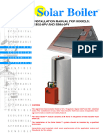 Solar Boiler Manual CSA Orange