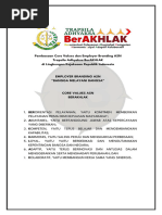 Trapsila Adhyaksa Berakhlak: Prinsip Utama | PDF | Karier ...
