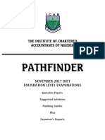 Novemebr 2017 Pathfinder Foundation