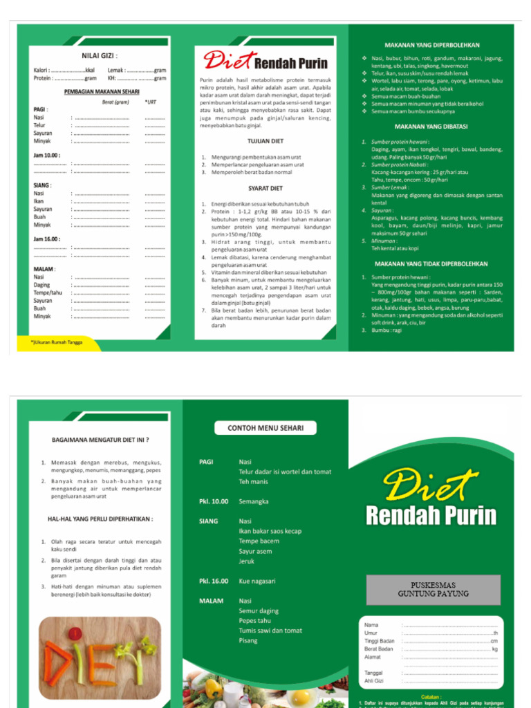 Rendah Purin | PDF
