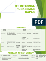 Audit Internal Puskesmas Kapas 2022