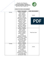 Work Arrangement