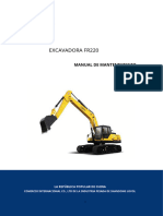 Manual de Reparacion de Excavadora FR220