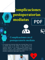 Complicaciones Postoperatorias Mediatas
