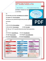 3er Año Sec - English-Adverbial Phrases of Time-27-09-23-7th Class - 3RD Bim