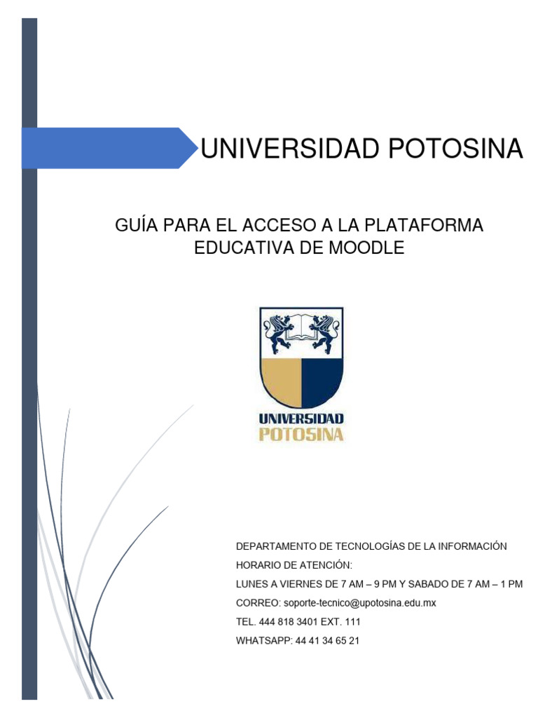 Guia de Alumnos para El Acceso A La Plataforma de Moodle | PDF