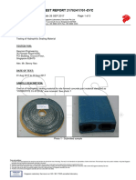 Hydrotite leaktightness test