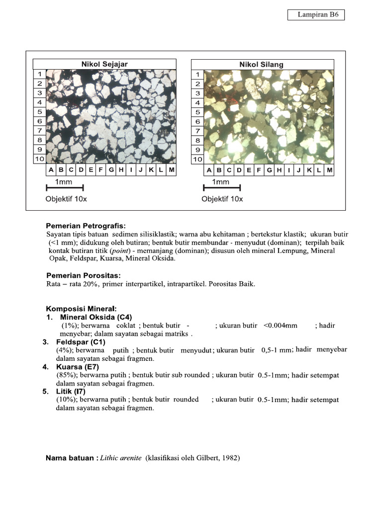 Analisis Sayatan Batuan Sedimen | PDF