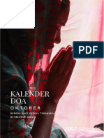 Kalender Doa SALT - Oktober