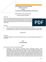 PP No. 23 Tahun 2010 Tentang Pelaksanaan Kegiatan Usaha Pertambangan Mineral Dan Batubara