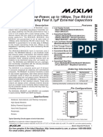 MAX232 - TTL Convertor Datasheet