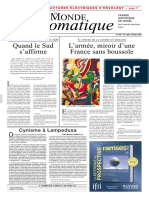 Magazine Le Monde Diplomatique N 835 - Octobre 2023
