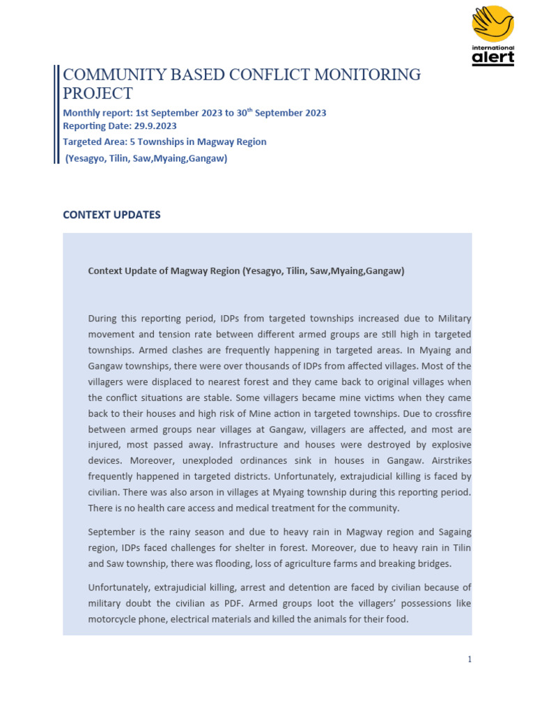 September monthly report 2023 download free pdf internet