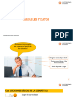 Semana 1. Sesión 2. Variables y Datos