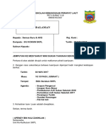 Memo Jemputan Mesyuarat Sukan