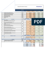 Comparativo de Servicio Integral de Accesorio y Puertas en Piso 23