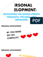 Developing The Whole Person