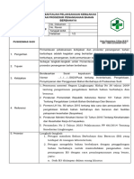 Sop Pemantauan Pelaksanaan Kebijakan Dan Prosedur Penanganan b3 PKM Sudi 2023