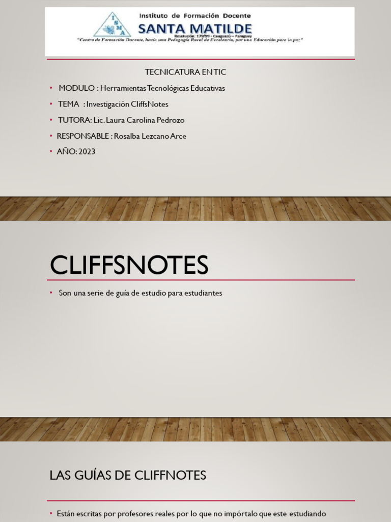 Cliffs Notes PDF