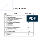 Isi Kandungan: N O Tajuk Muka Surat