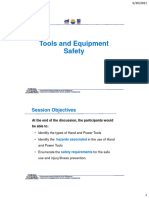 1.5 Tools and Equipment Safety