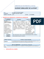 4° Ses Adicional P.S Simulacro de Lluvia