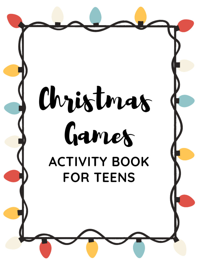 Christmas Games For Teens Final | PDF