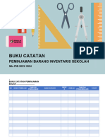 Buku Catatan Peminjaman Barang Inventaris Sekolahhh