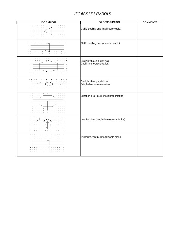 IEC 60617 - Symbols - 4 | PDF